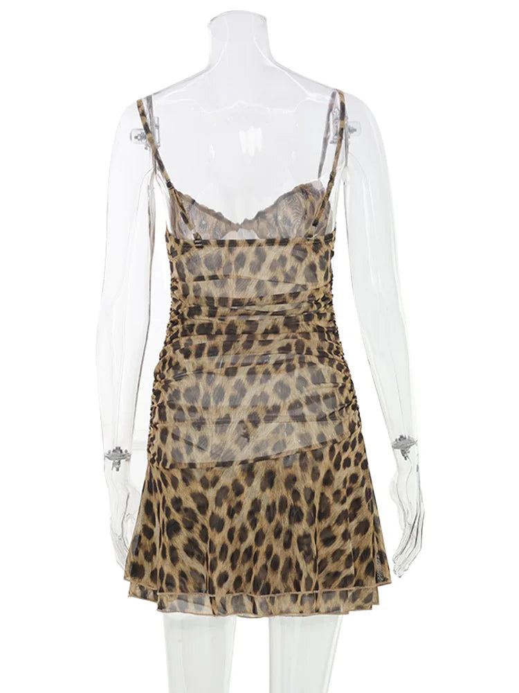 Leopard Print Bodycon Dress