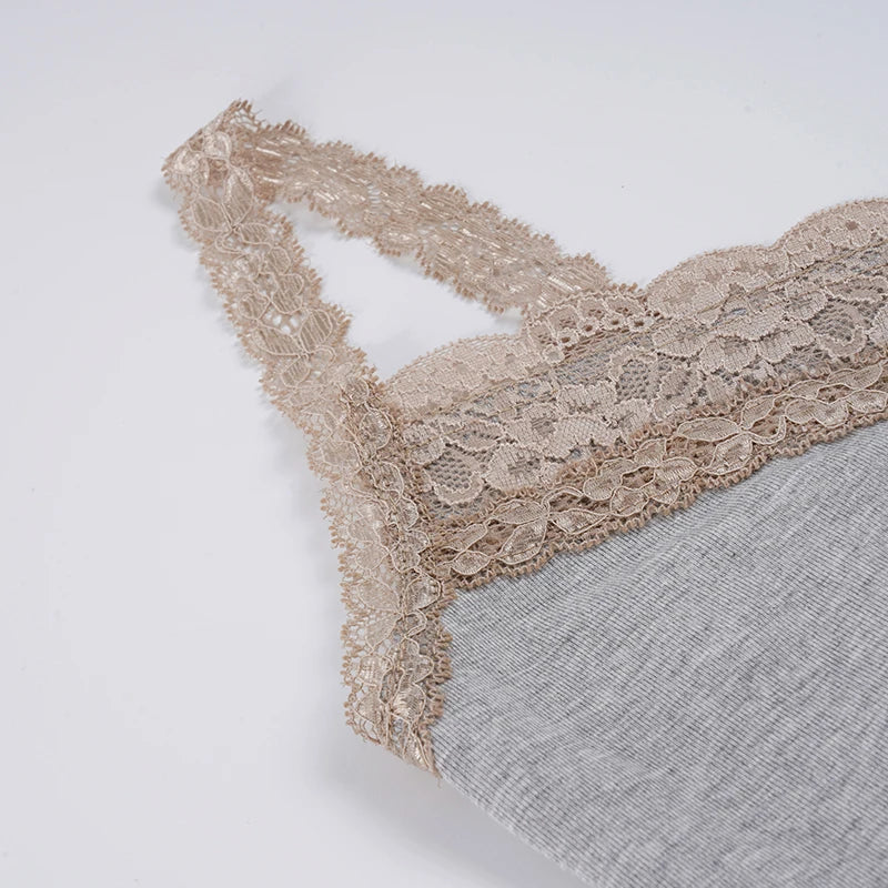 Lace Trim Sleeveless Camisole