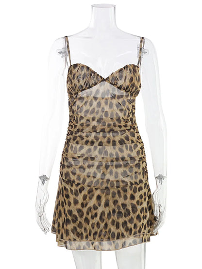 Leopard Print Bodycon Dress