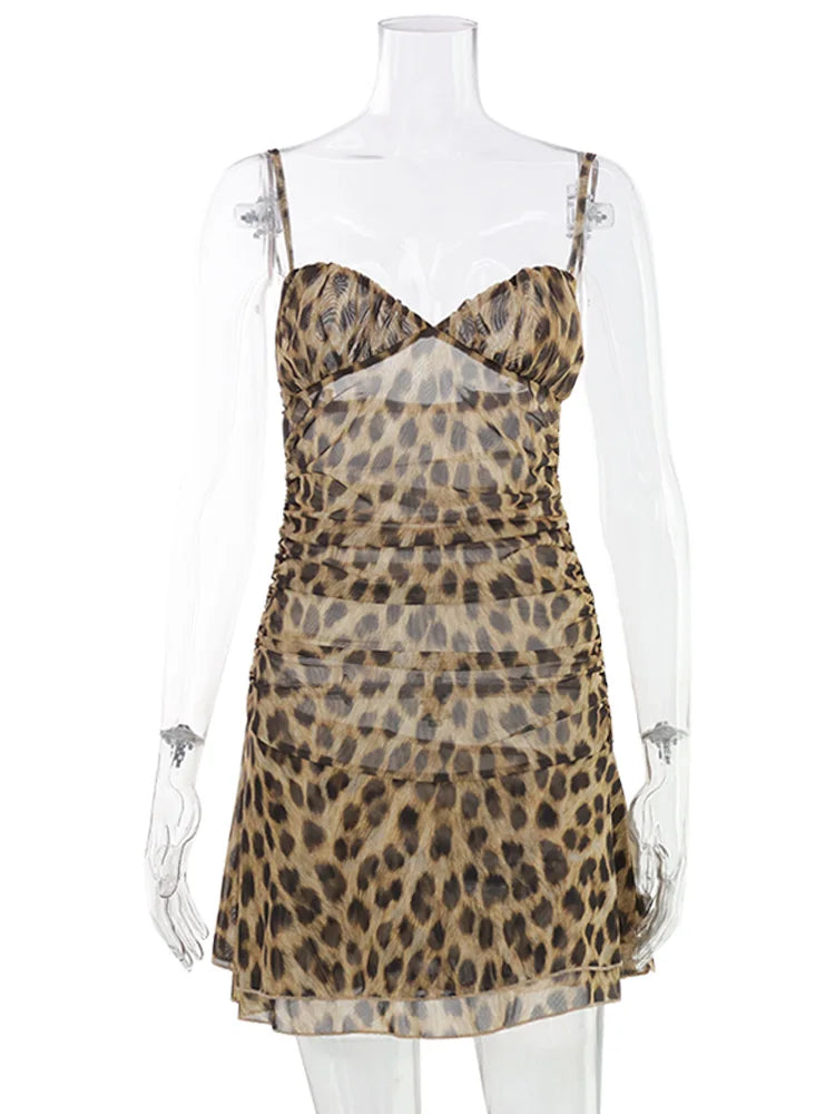 Leopard Print Bodycon Dress