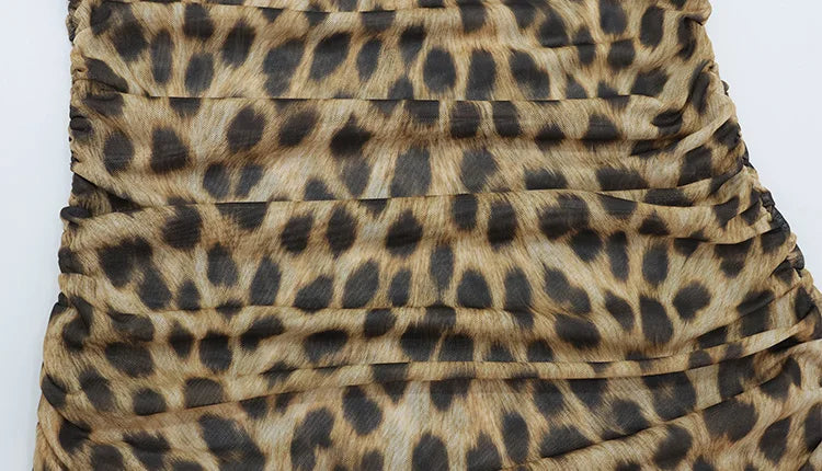 Leopard Print Bodycon Dress
